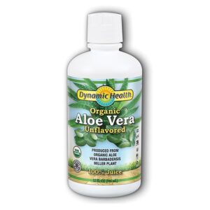 Dynamic Health Aloe Vera Juice Certified Organic Unflavored